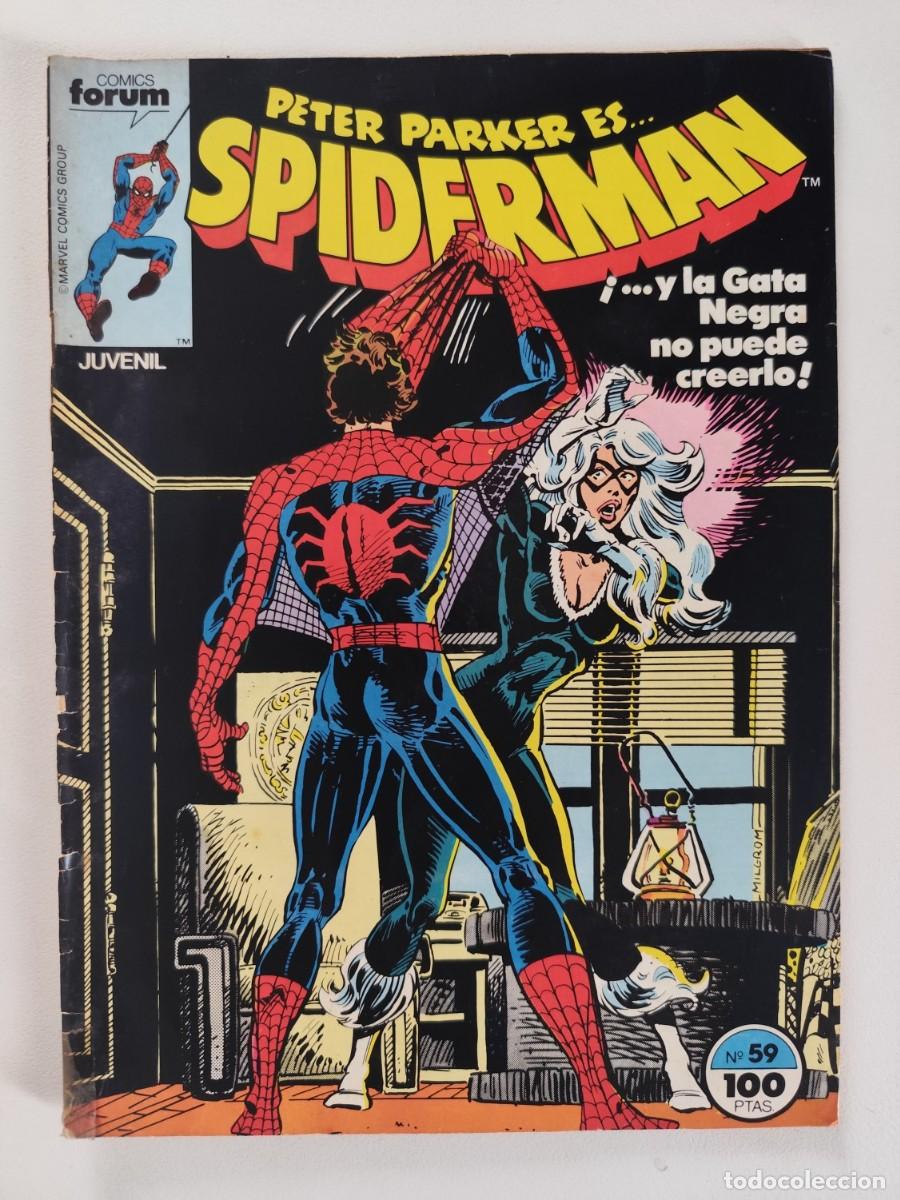 C&oacute;mics: SPIDERMAN / PETER PARKER VOL.1 N&ordm; 59 ~ MARVEL/FORUM (1985) - Foto 1