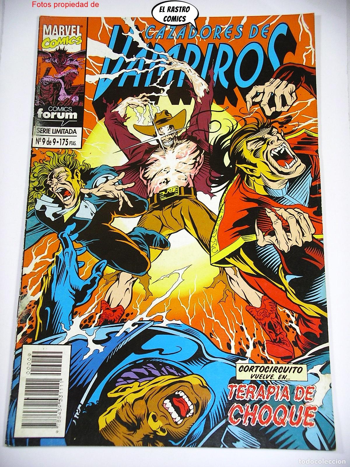 C&oacute;mics: Cazadores de Vampiros n&ordm; 9, ed. Forum Marvel