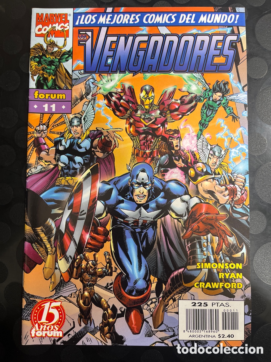C&oacute;mics: LOS VENGADORES N.11 HEROES REBORN ( 1997/1998 )