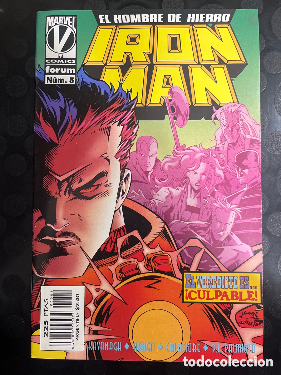 C&oacute;mics: IRON MAN VOL.3 N.5 EL HOMBRE DE HIERRO ( 1996/1997 )