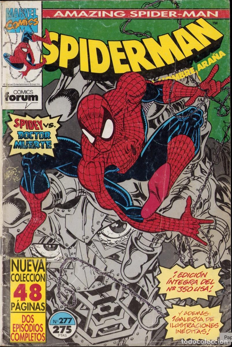 Comics: Spiderman Vol. 1 N&ordm; 277 - C&oacute;mics Forum 1993