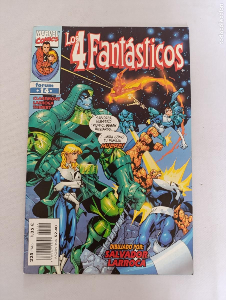 C&oacute;mics: LOS 4 FANTASTICOS VOL. 3 N&ordm; 14 - VOLUMEN 3 - MARVEL - FORUM (298)