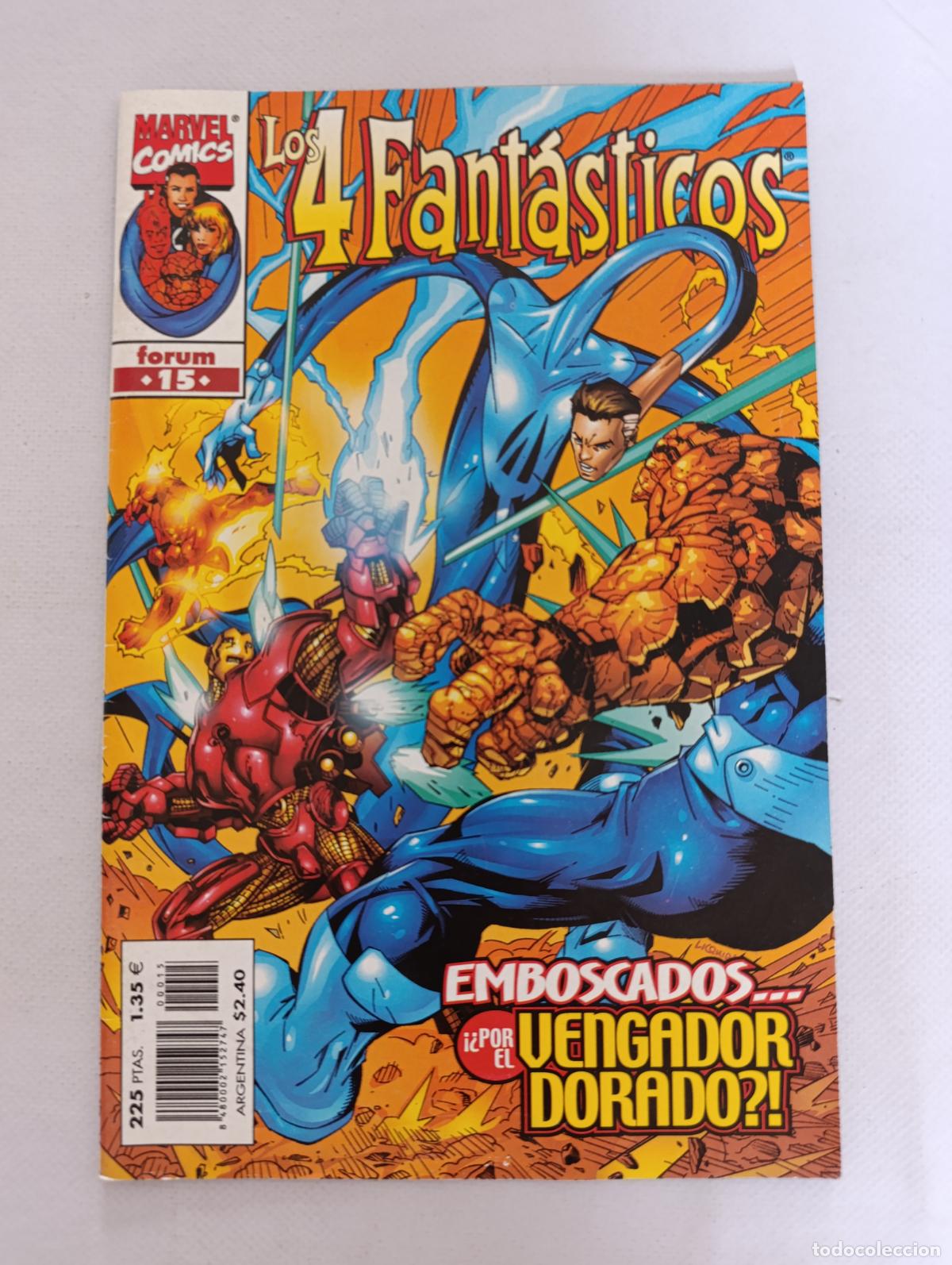 C&oacute;mics: LOS 4 FANTASTICOS VOL. 3 N&ordm; 15 - VOLUMEN 3 - MARVEL - FORUM (298)