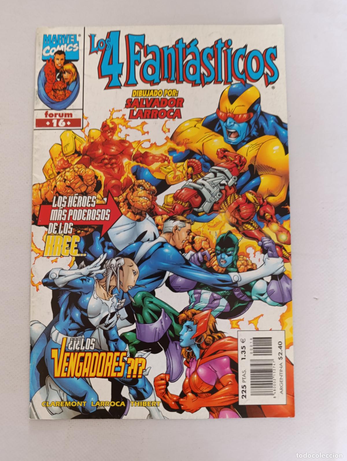 C&oacute;mics: LOS 4 FANTASTICOS VOL. 3 N&ordm; 16 - VOLUMEN 3 - MARVEL - FORUM (298)