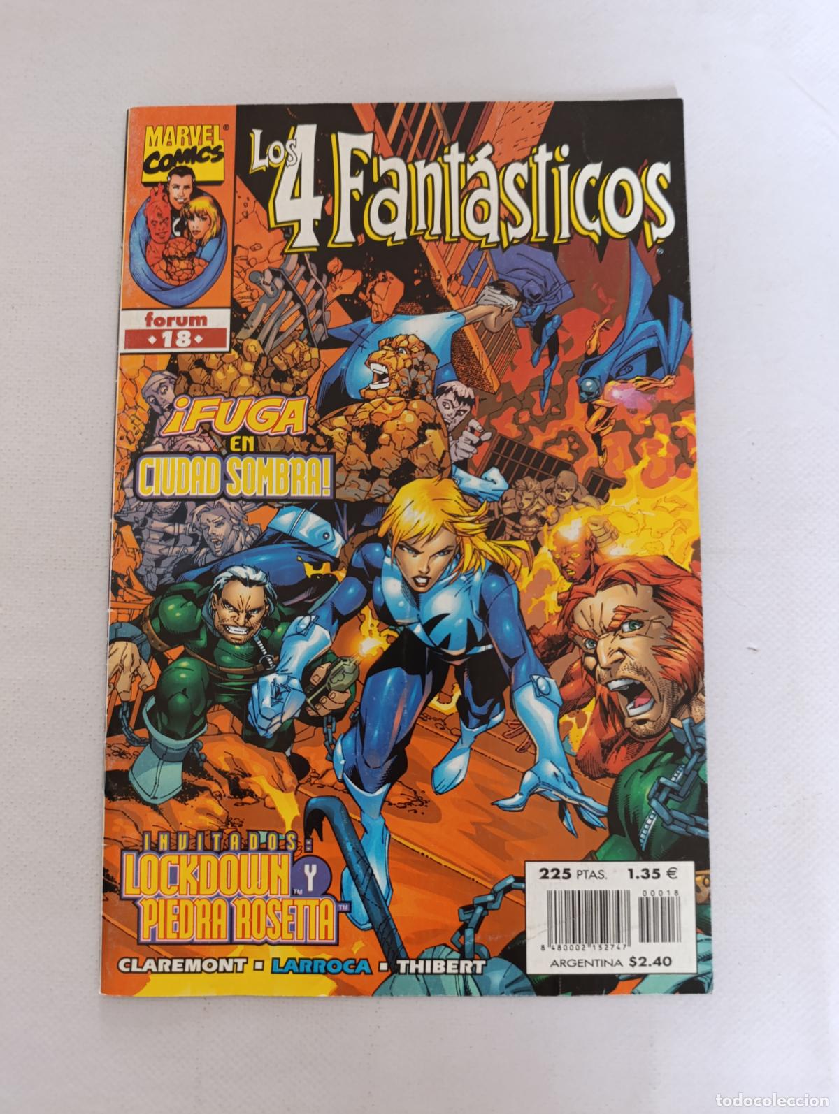 C&oacute;mics: LOS 4 FANTASTICOS VOL. 3 N&ordm; 18 - VOLUMEN 3 - MARVEL - FORUM (298)