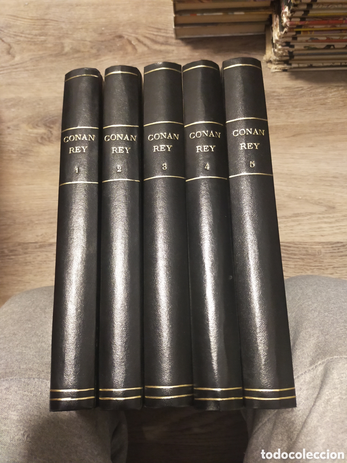 C&oacute;mics: Conan REY COLECCI&Oacute;N COMPLETA 1-66 ENCUADERNADA 5 TOMOS MUY BUEN ESTADO