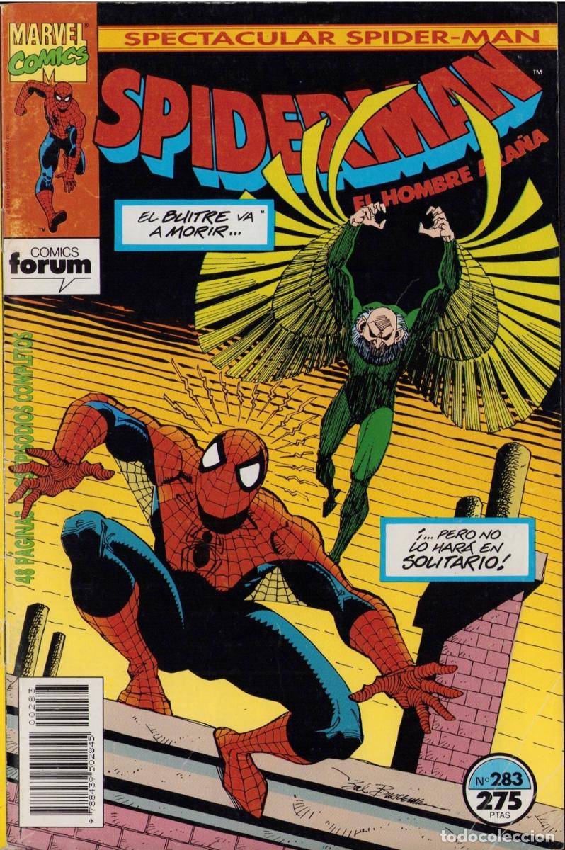 Comics: Spiderman Vol. 1 N&ordm; 283 - C&oacute;mics Forum 1993