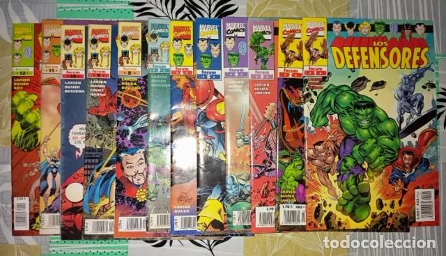 C&oacute;mics: LOS DEFENSORES FORUM. COLECCION COMPLETA DE 12 NUMEROS. ERIK LARSEN.