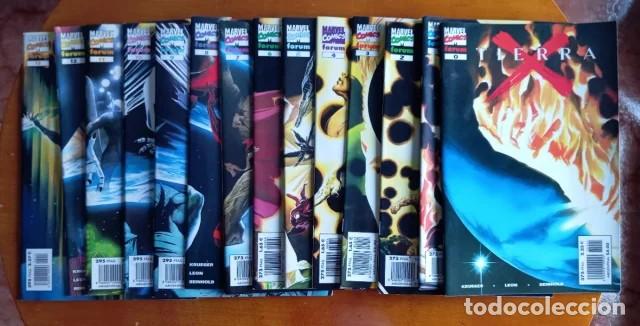 C&oacute;mics: TIERRA X 0 AL 13 COMPLETA - FORUM. 14 NUMEROS.