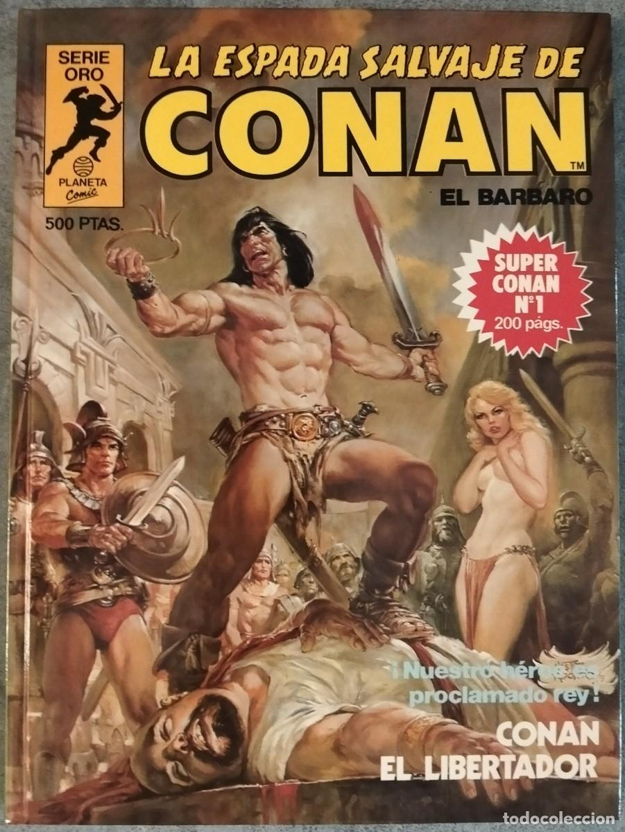 C&oacute;mics: LA ESPADA SALVAJE DE CONAN - SUPER CONAN N&ordm; 1 (1&ordf;EDICI&Oacute;N) EDICIONES FORUM
