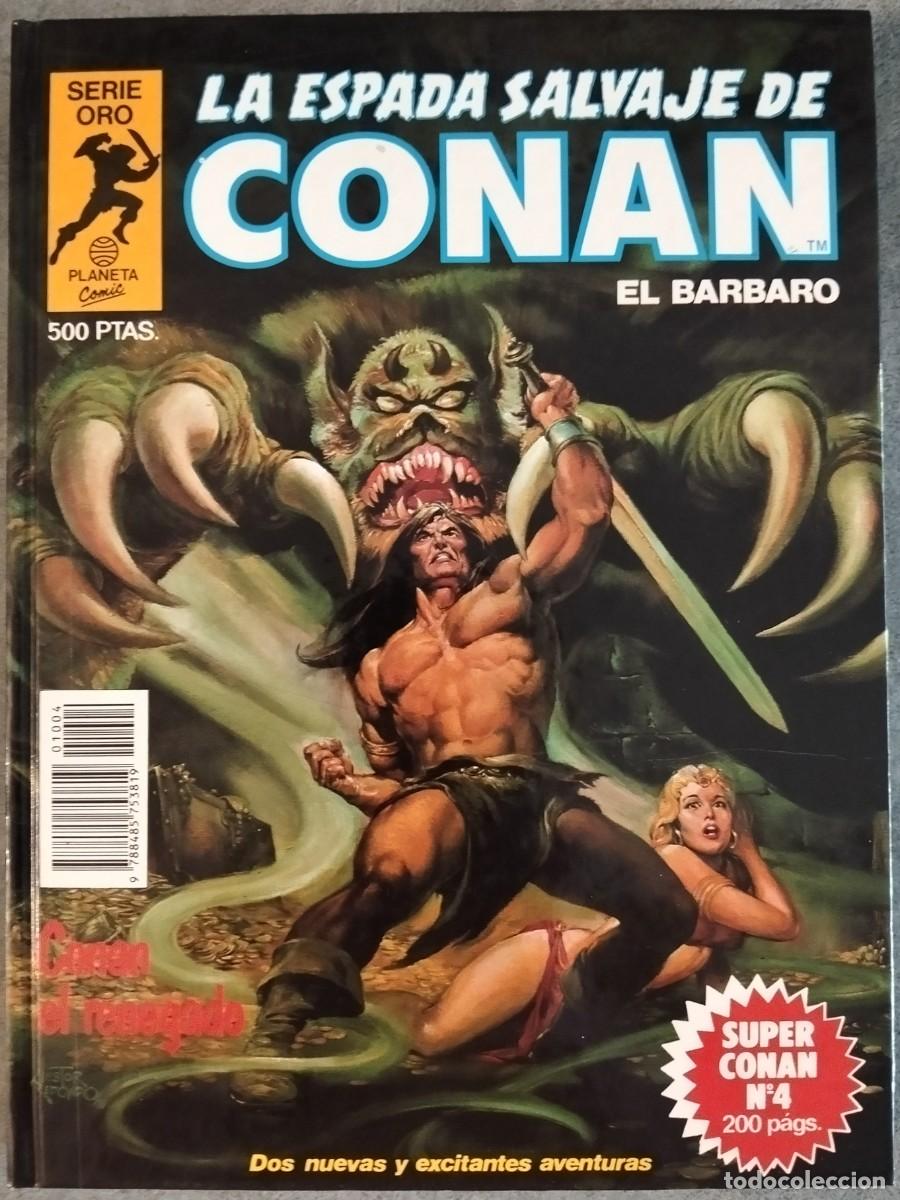 C&oacute;mics: LA ESPADA SALVAJE DE CONAN - SUPER CONAN N&ordm; 4 (1&ordf;EDICI&Oacute;N) EDICIONES FORUM