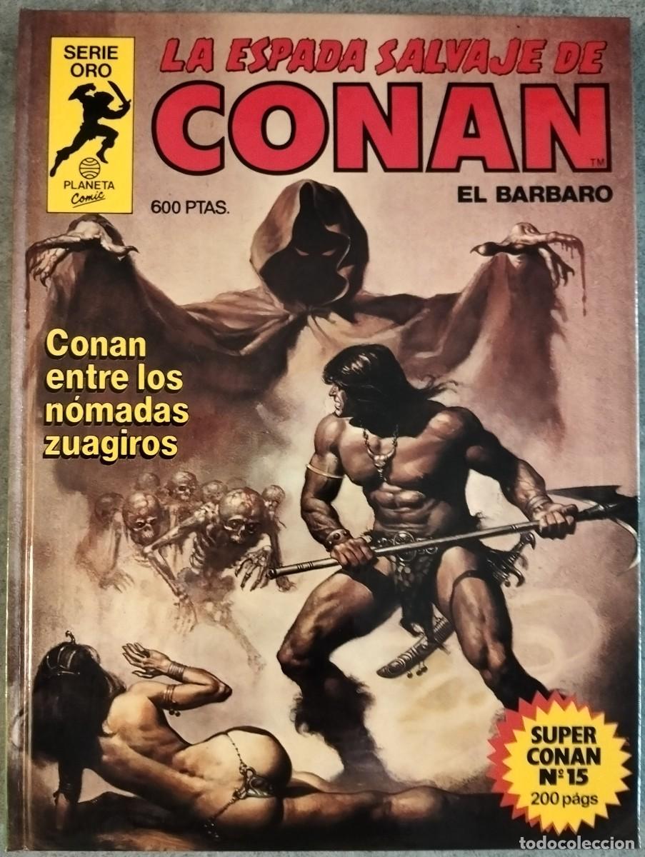 C&oacute;mics: LA ESPADA SALVAJE DE CONAN - SUPER CONAN N&ordm; 15 (1&ordf;EDICI&Oacute;N) EDICIONES FORUM