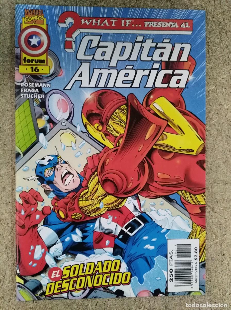 C&oacute;mics: What If Capitan America 16.Vol.2.Marvel.Forum