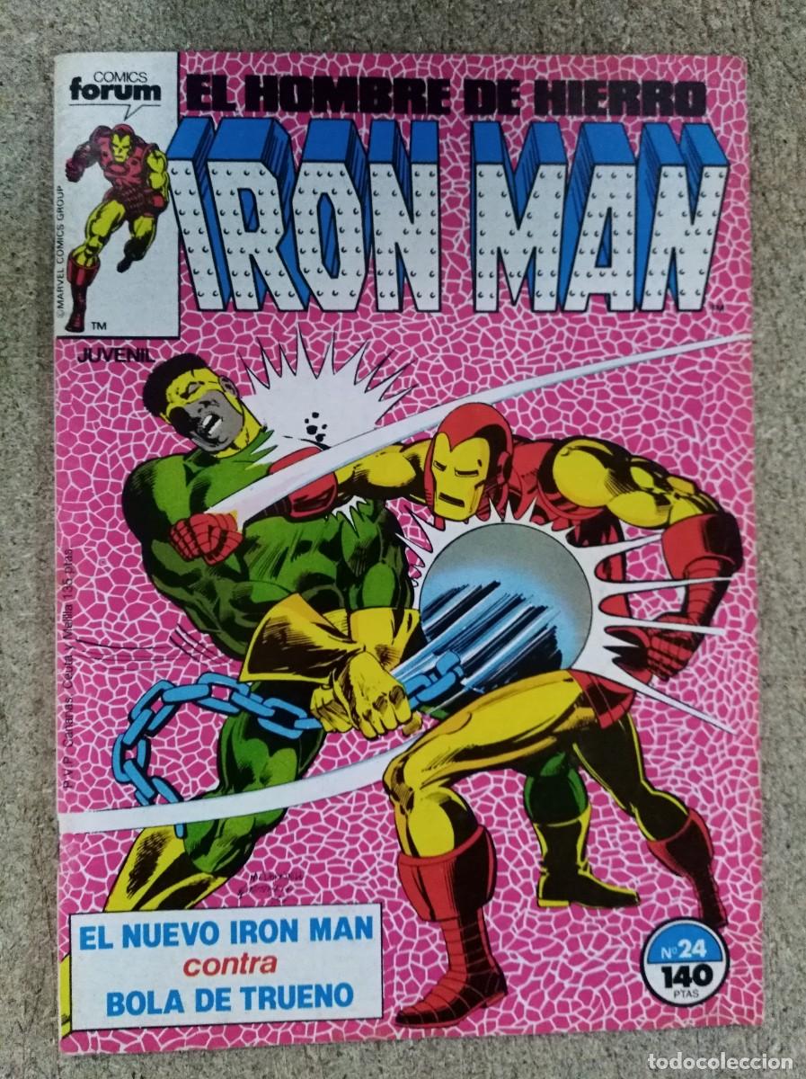 C&oacute;mics: Iron Man 24.Vol.1.Marvel.Forum - Foto 1