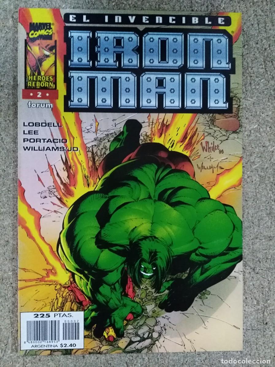 C&oacute;mics: Iron Man 2.Heroes Reborn.Marvel.Forum