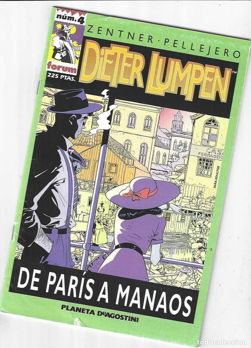 C&oacute;mics: DIETER LUMPEN N&ordm; 4 - ZENTNER / PELLEJERO - GRAPA FORUM - BUEN ESTADO