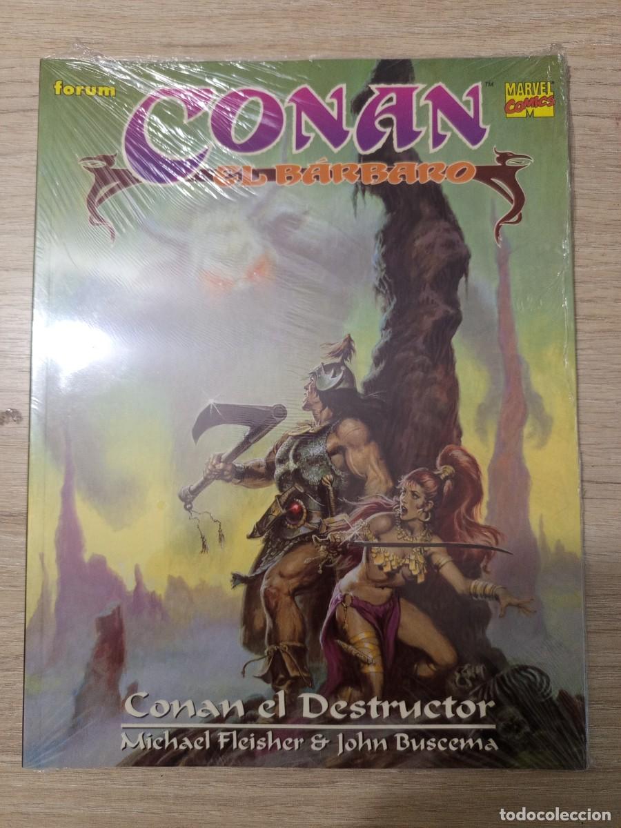 C&oacute;mics: NOVELA GRAFICA 10 CONAN EL BARBARO-CONAN EL DESTRUCTOR