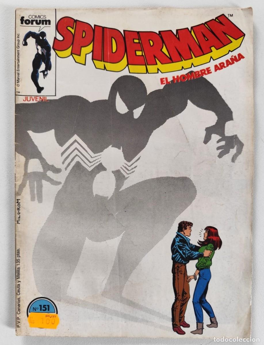 C&oacute;mics: SPIDERMAN VOL.1 N&ordm; 151 (D. Michelinie, John Romita JR) ~ MARVEL/FORUM (1988)