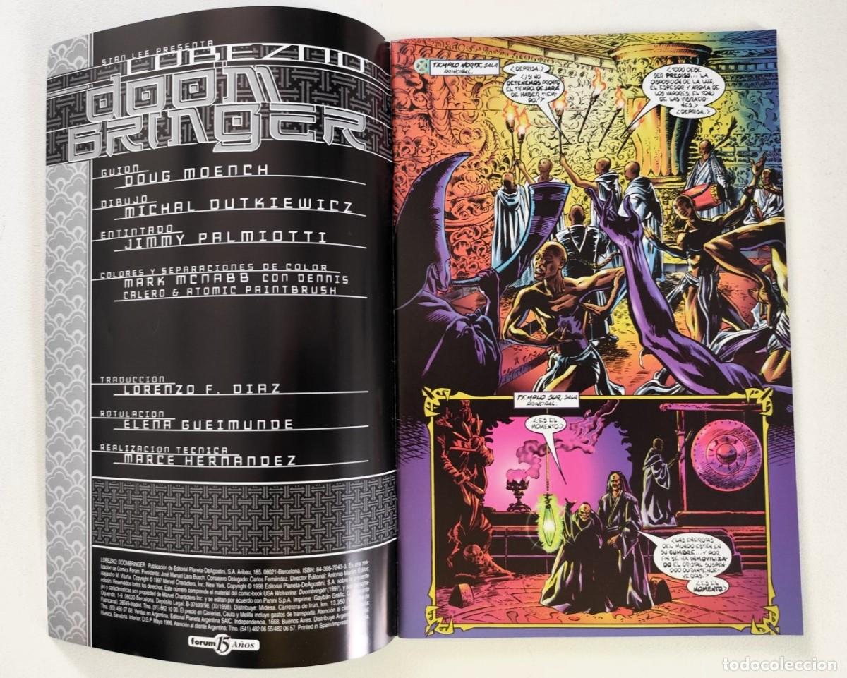 C&oacute;mics: LOBEZNO: DOOMBRINGER (Doug Moench, Michael Dutkiewicz ) ~ MARVEL/FORUM (1998) - Foto 3