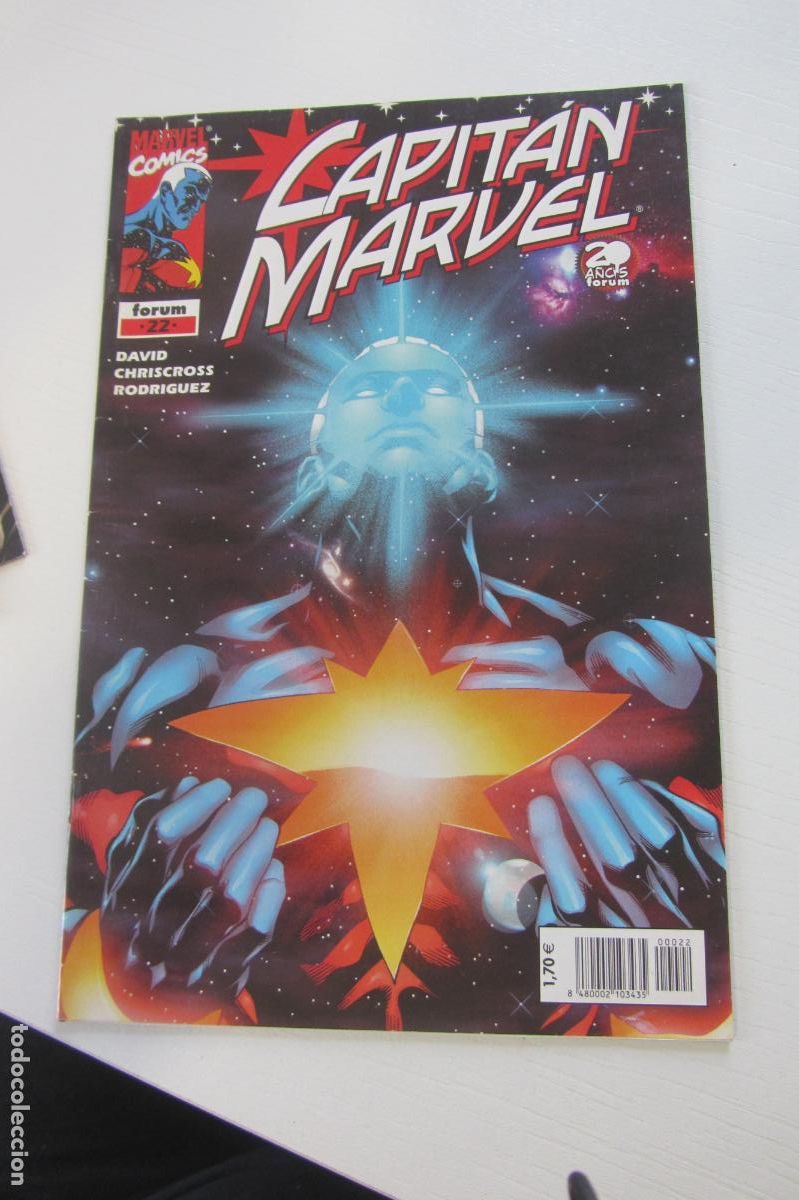C&oacute;mics: CAPITAN MARVEL N&ordm; 22. A&Ntilde;O 2000-2002. MARVEL COMICS FORUM arx231