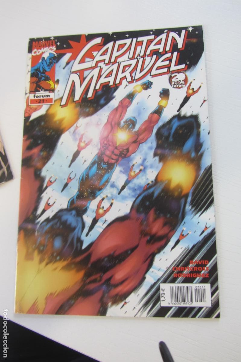 C&oacute;mics: CAPITAN MARVEL N&ordm; 21 A&Ntilde;O 2000-2002. MARVEL COMICS FORUM arx231