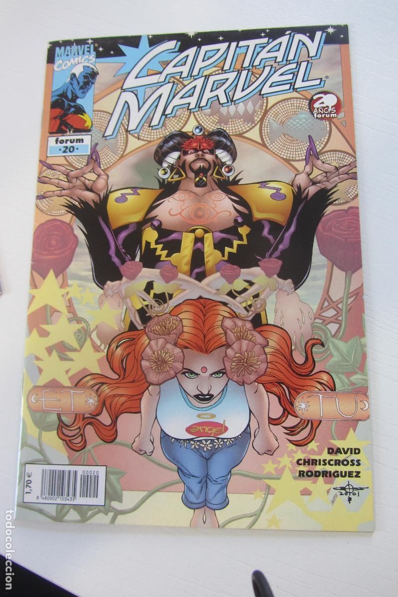 C&oacute;mics: CAPITAN MARVEL N&ordm; 20 A&Ntilde;O 2000-2002. MARVEL COMICS FORUM arx231