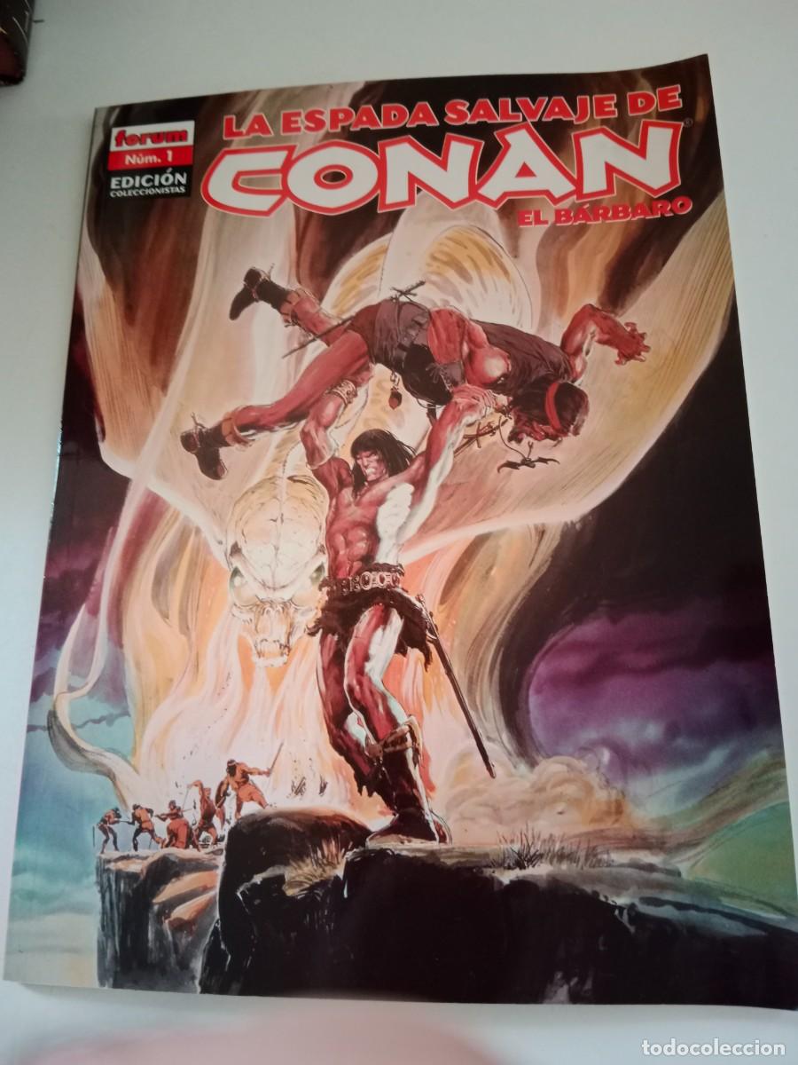 C&oacute;mics: LA ESPADA SALVAJE DE CONAN EL B&Aacute;RBARO N&deg;. 1; EDICI&Oacute;N COLECCIONISTA