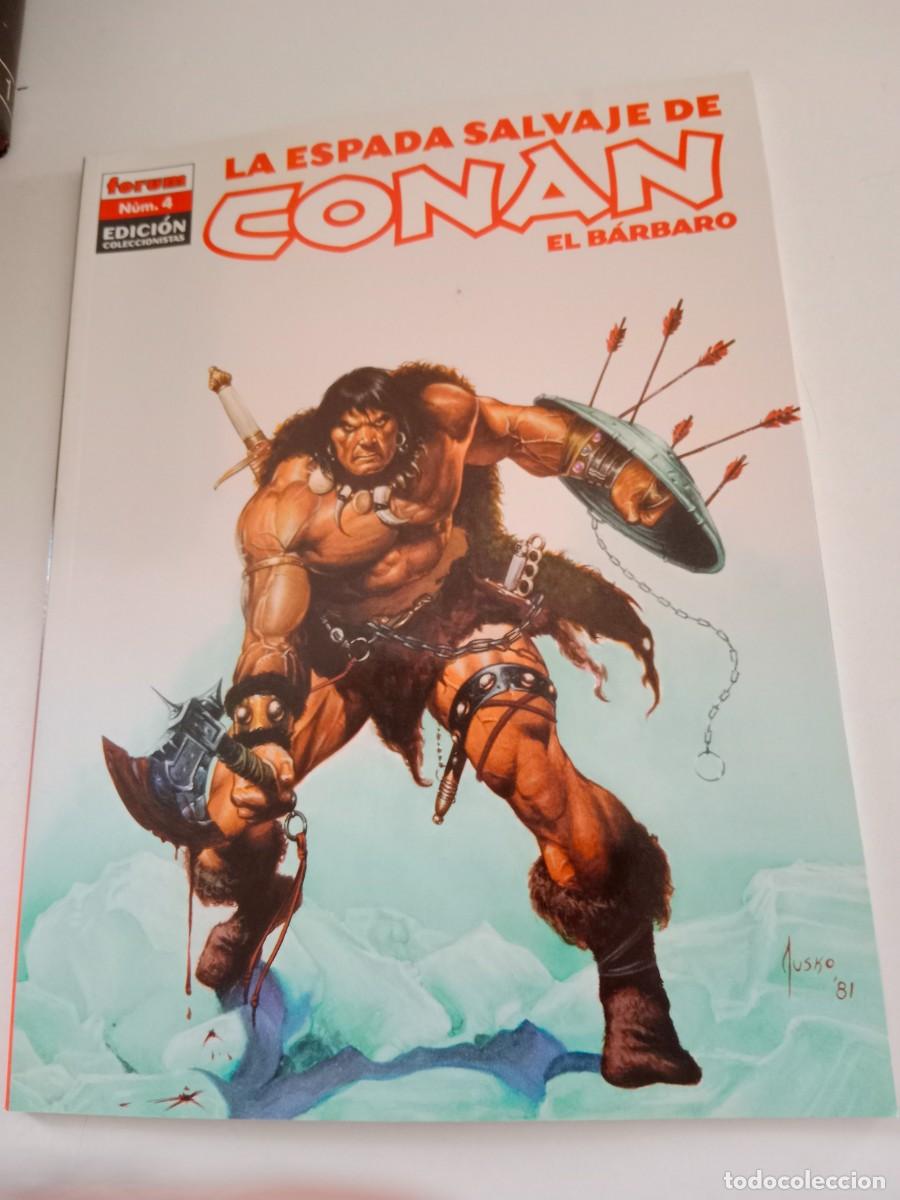 C&oacute;mics: LA ESPADA SALVAJE DE CONAN EL B&Aacute;RBARO N&deg;. 4 EDICI&Oacute;N COLECCIONISTA