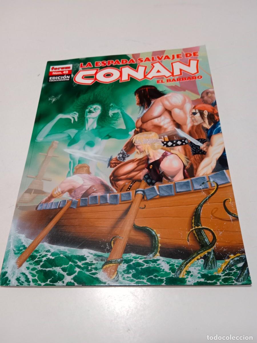 C&oacute;mics: LA ESPADA SALVAJE DE CONAN EL B&Aacute;RBARO. EDICI&Oacute;N COLECCIONISTA N&deg;. 42