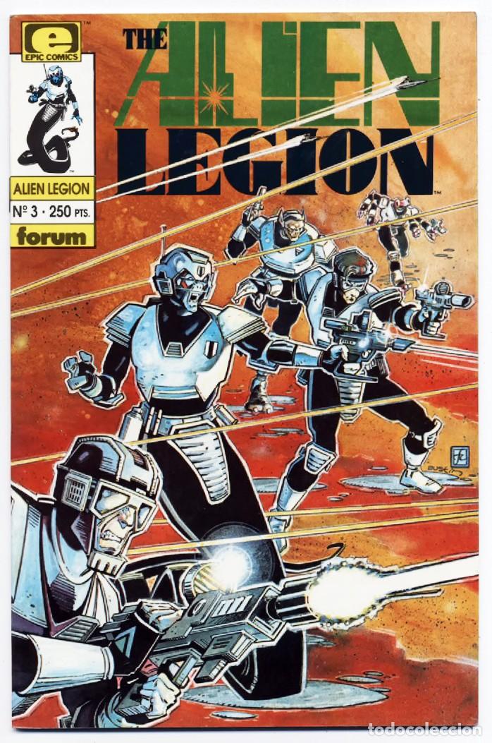C&oacute;mics: COMIC GRAPA THE ALIEN LEGION N&ordm; 3 EPIC COMICS FORUM PLANETA 1991 36 PAGINAS BUENO