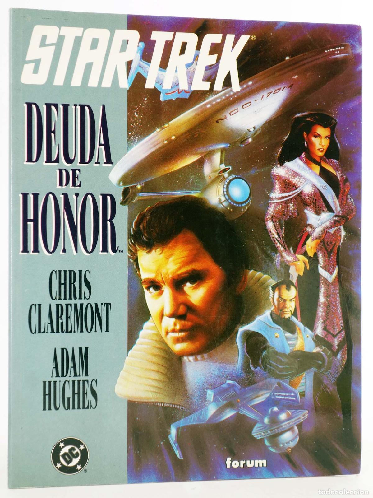C&oacute;mics: NOVELAS GR&Aacute;FICAS MARVEL 3A SERIE 21. STAR TREK. DEUDA DE HONOR (Chris Claremont/Adam Hughes/Karl Sto