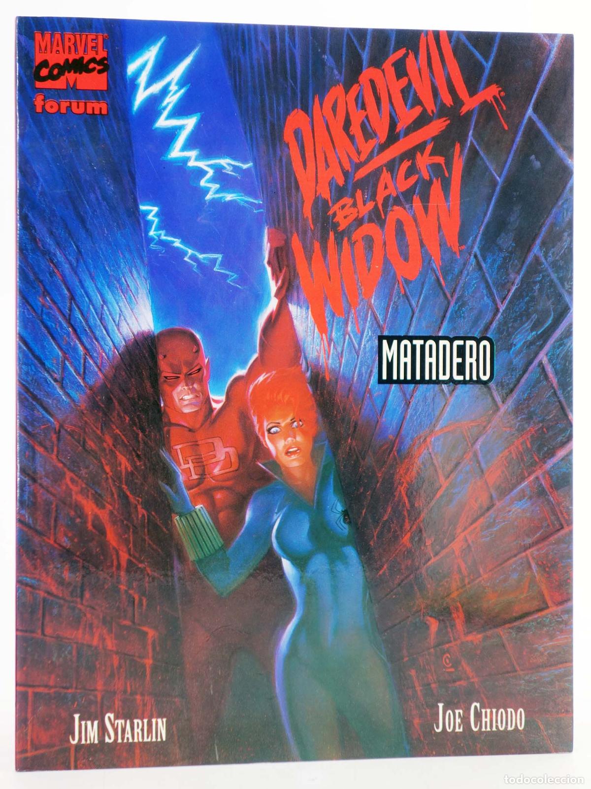 Comics: NOVELAS GR&Aacute;FICAS MARVEL 3A SERIE 19. DAREDEVIL / BLACK WIDOW. MATADERO (Jim Starlin/Joe Chiodo) 1994