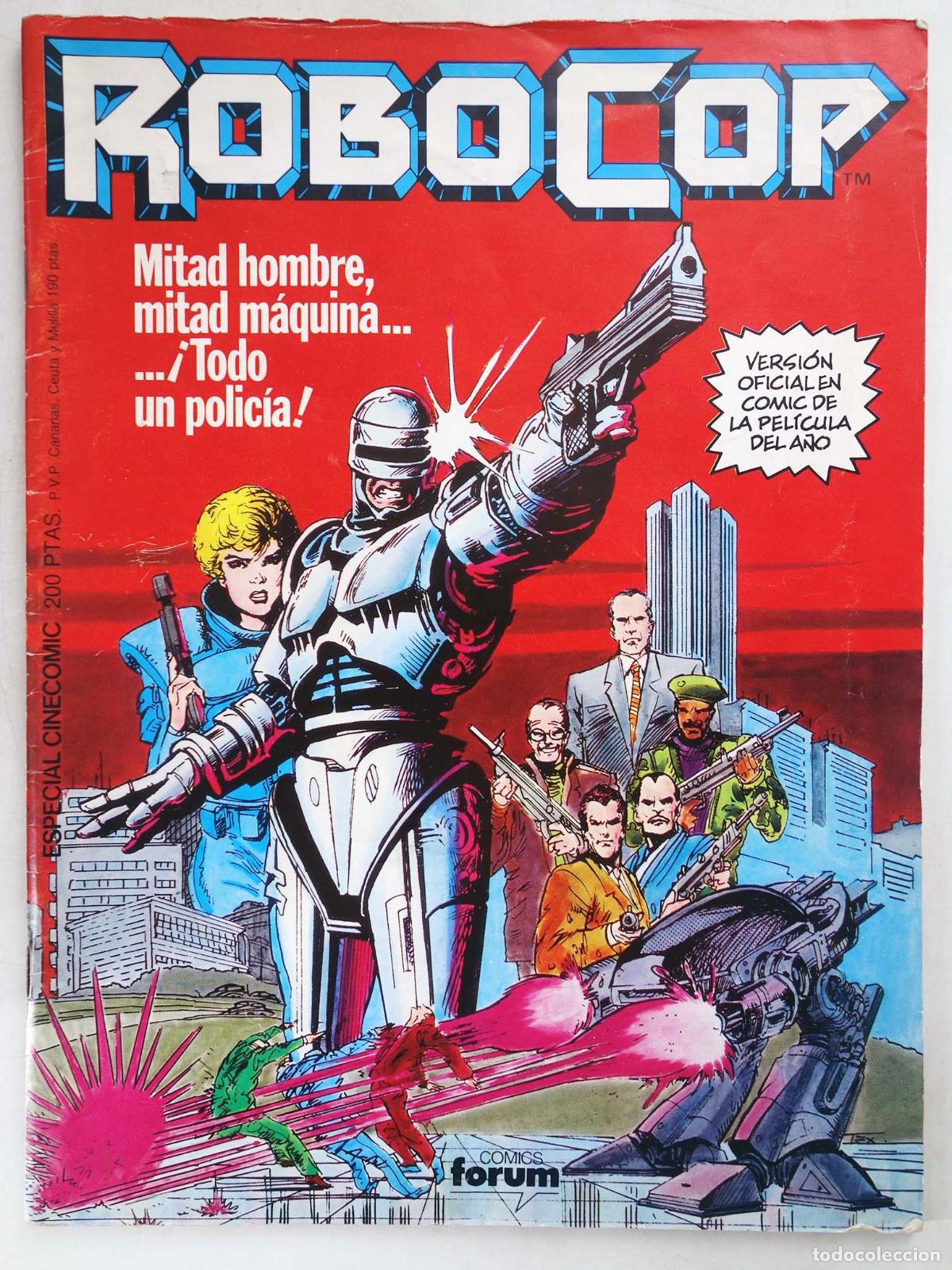 C&oacute;mics: ROBOCOP (Bob Harras/Alan Kupperberg/Javier Saltares) Forum, 1987