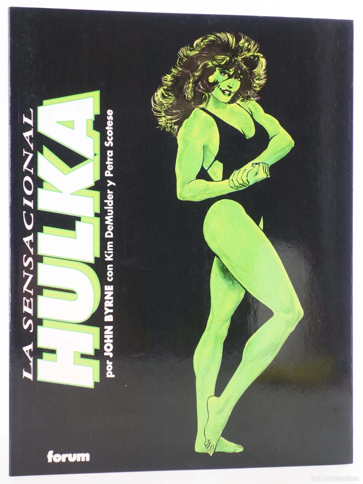 Comics : NOVELAS GR&Aacute;FICAS MARVEL 3A SERIE 17. LA SENSACIONAL HULKA (John Byrne) Forum, 1994