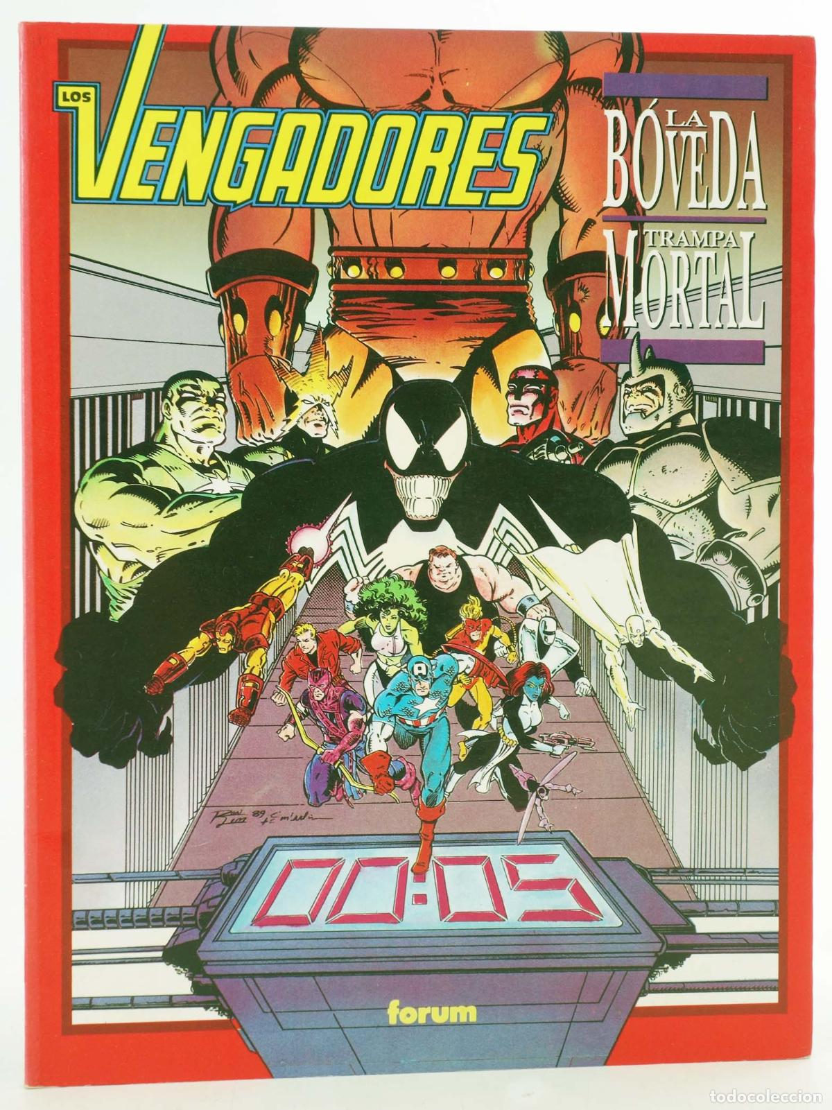C&oacute;mics: NOVELAS GR&Aacute;FICAS MARVEL 3A SERIE 10. LOS VENGADORES. LA BOVEDA, TRAMPA MORTAL (Danny Fingeroth/Ron L