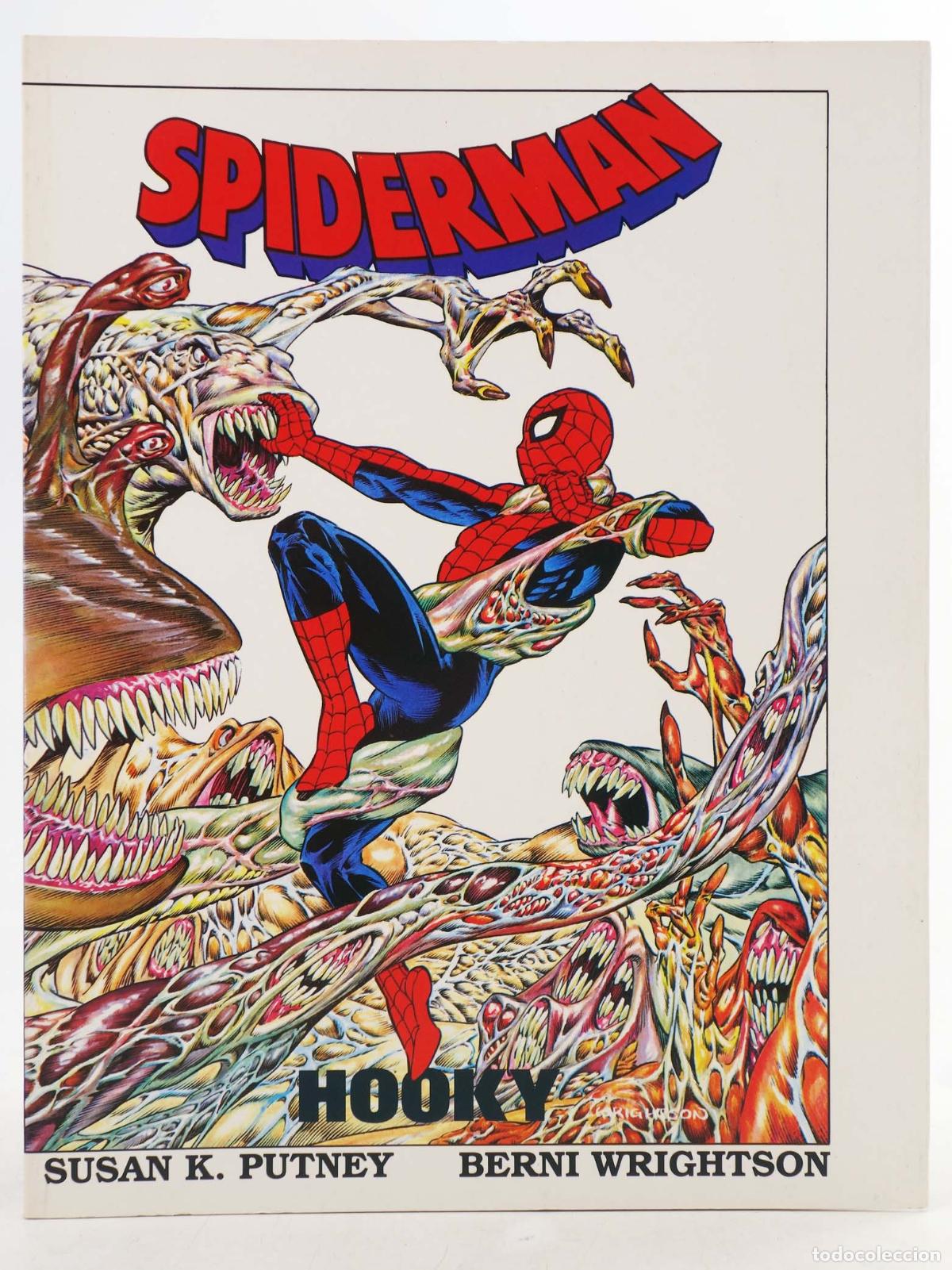 C&oacute;mics: NOVELAS GR&Aacute;FICAS MARVEL 3A SERIE 2. SPIDERMAN. HOOKY (Putney/Bernie Wrightson) Forum, 1990