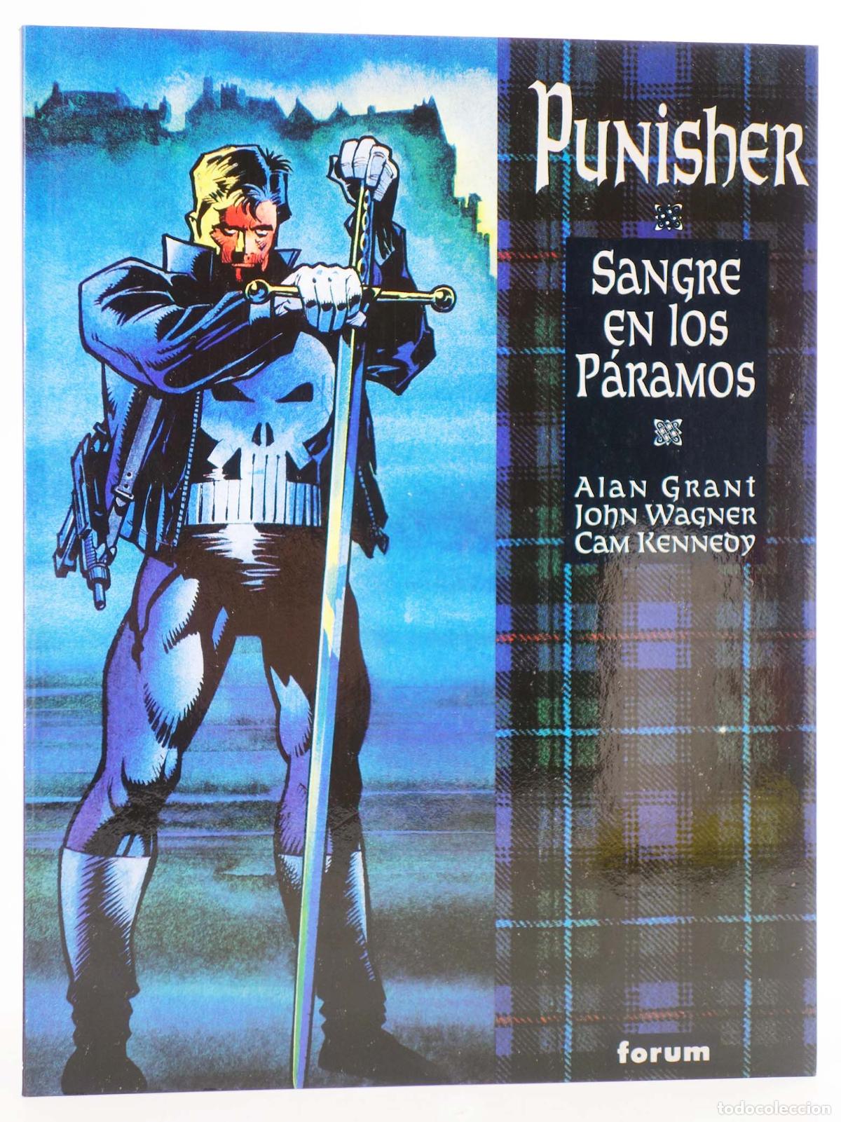 C&oacute;mics: NOVELAS GR&Aacute;FICAS MARVEL 3A SERIE 18. PUNISHER. SANGRE EN LOS PARAMOS (Alan Grant/John Wagner/Cam Ken