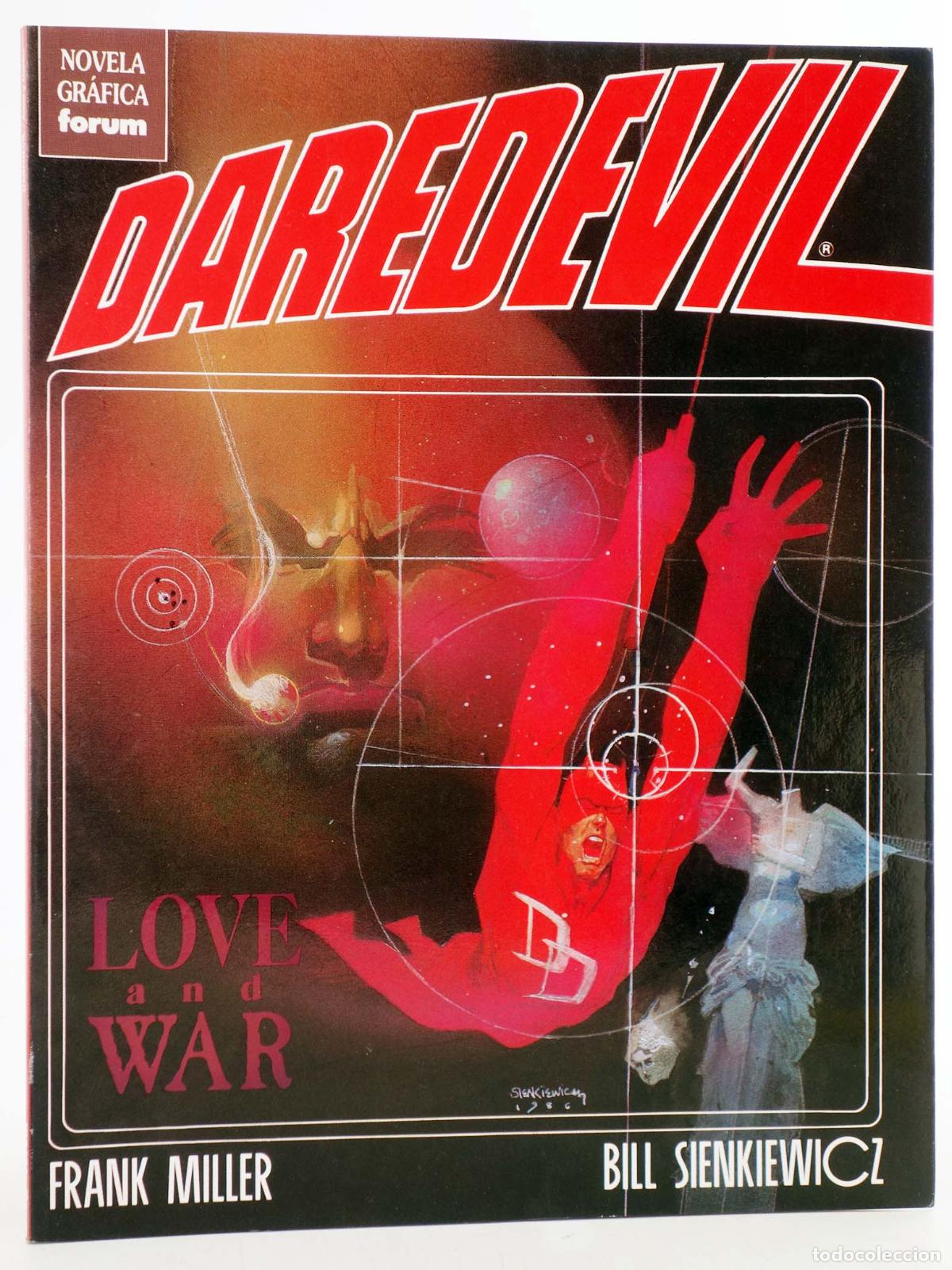 C&oacute;mics: NOVELAS GR&Aacute;FICAS MARVEL 3A SERIE 8. DAREDEVIL. AMOR Y GUERRA (Frank Miller/Bill Sienkiewicz) 1992