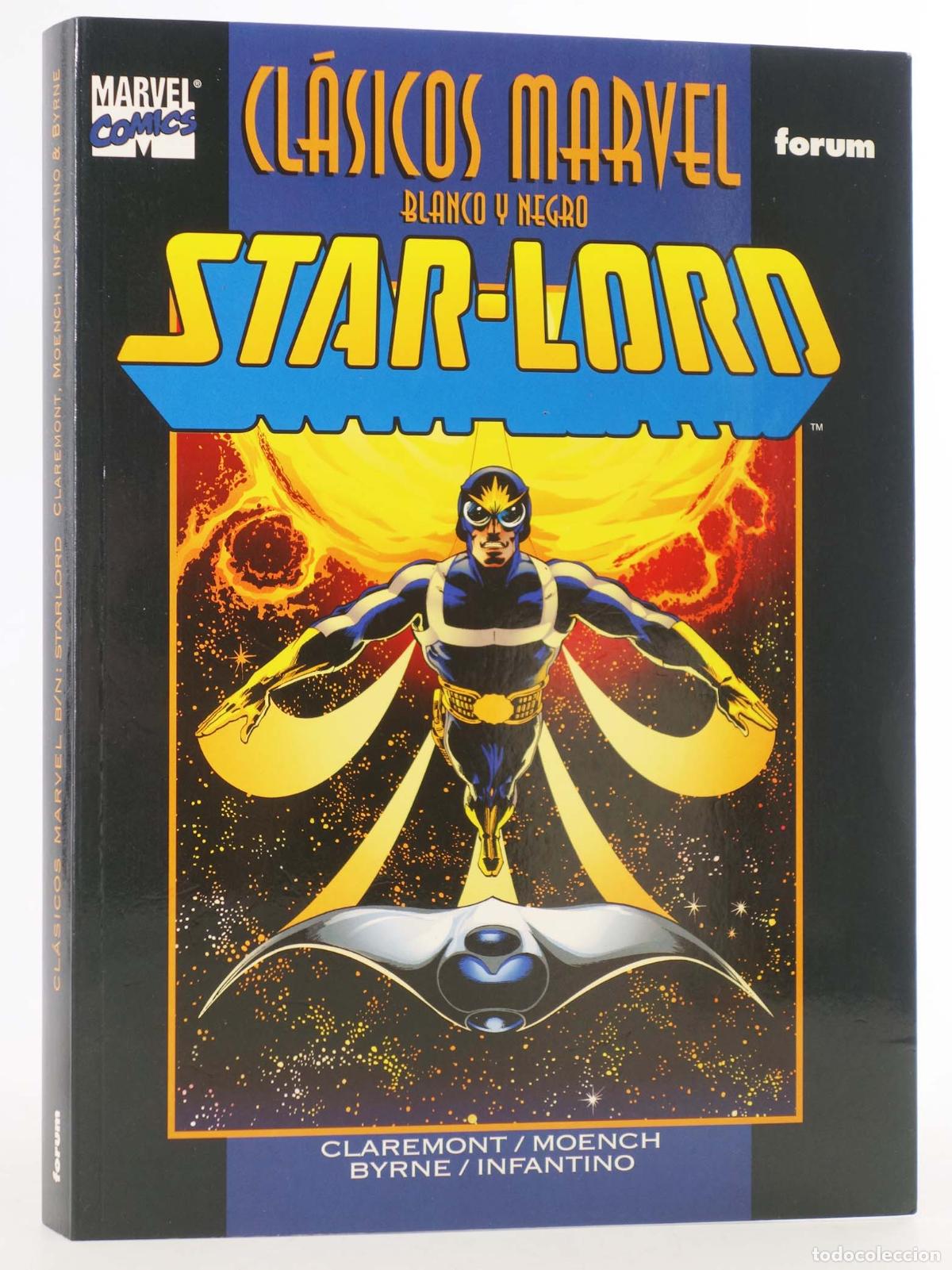C&oacute;mics: CL&Aacute;SICOS MARVEL BLANCO Y NEGRO 13. STARLORD (Vvaa) Forum, 2002