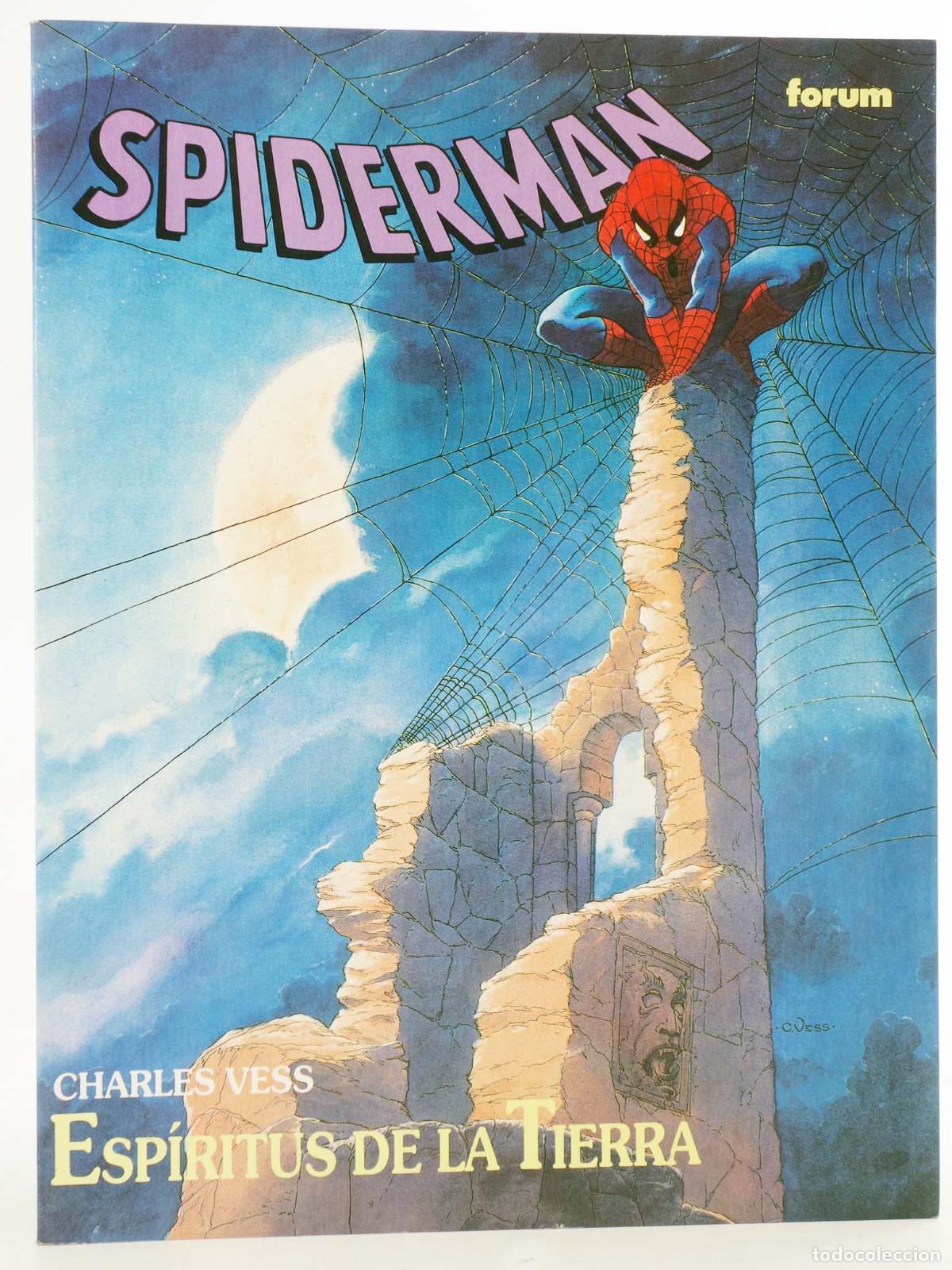 C&oacute;mics: NOVELAS GR&Aacute;FICAS MARVEL 3A SERIE 11. SPIDERMAN. ESP&Iacute;RITUS DE LA TIERRA (Charles Vess) Forum, 1992