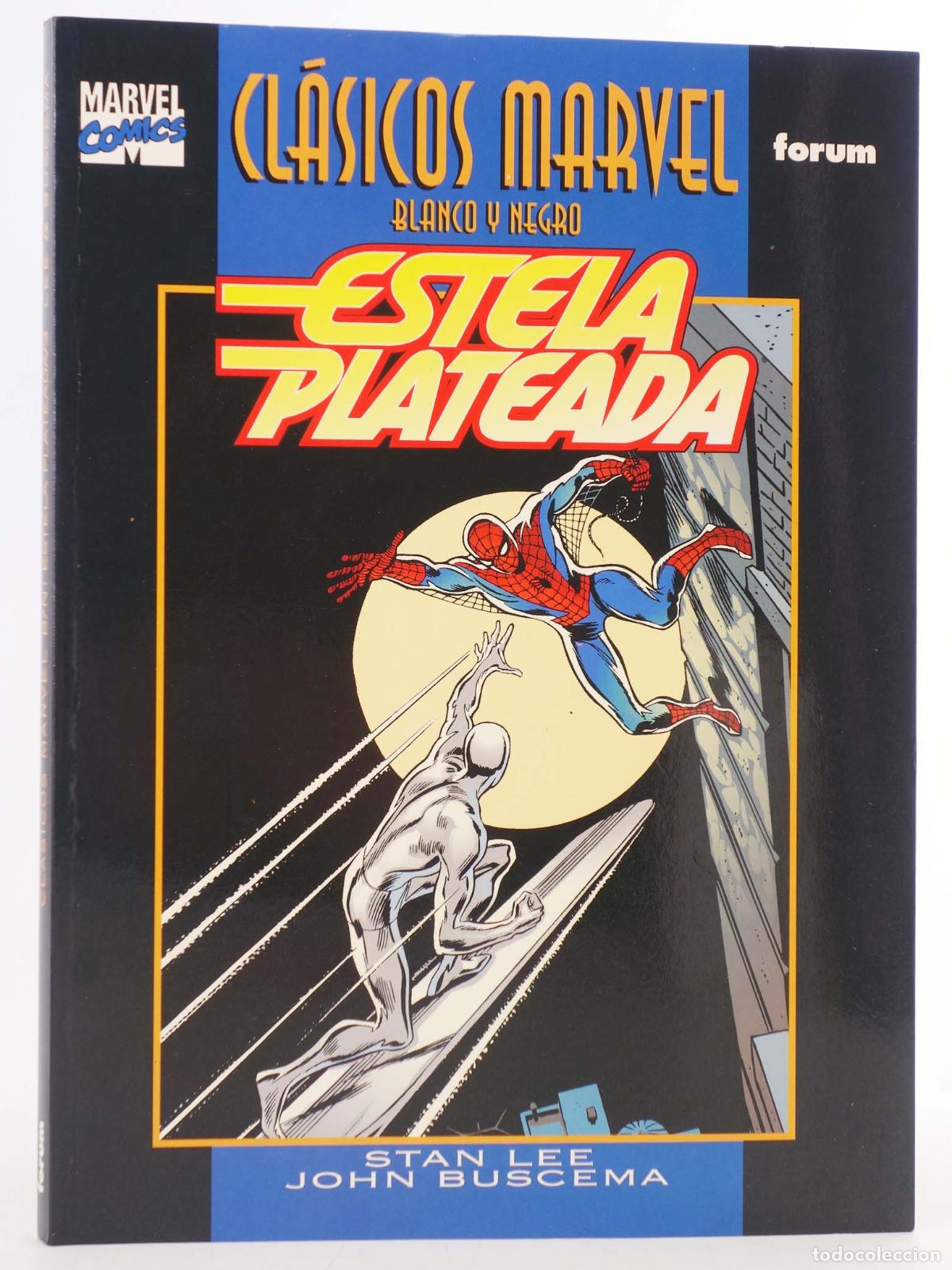 C&oacute;mics: CL&Aacute;SICOS MARVEL BLANCO Y NEGRO 10. ESTELA PLATEADA 3 (Stan Lee/John Buscema) Forum, 1998