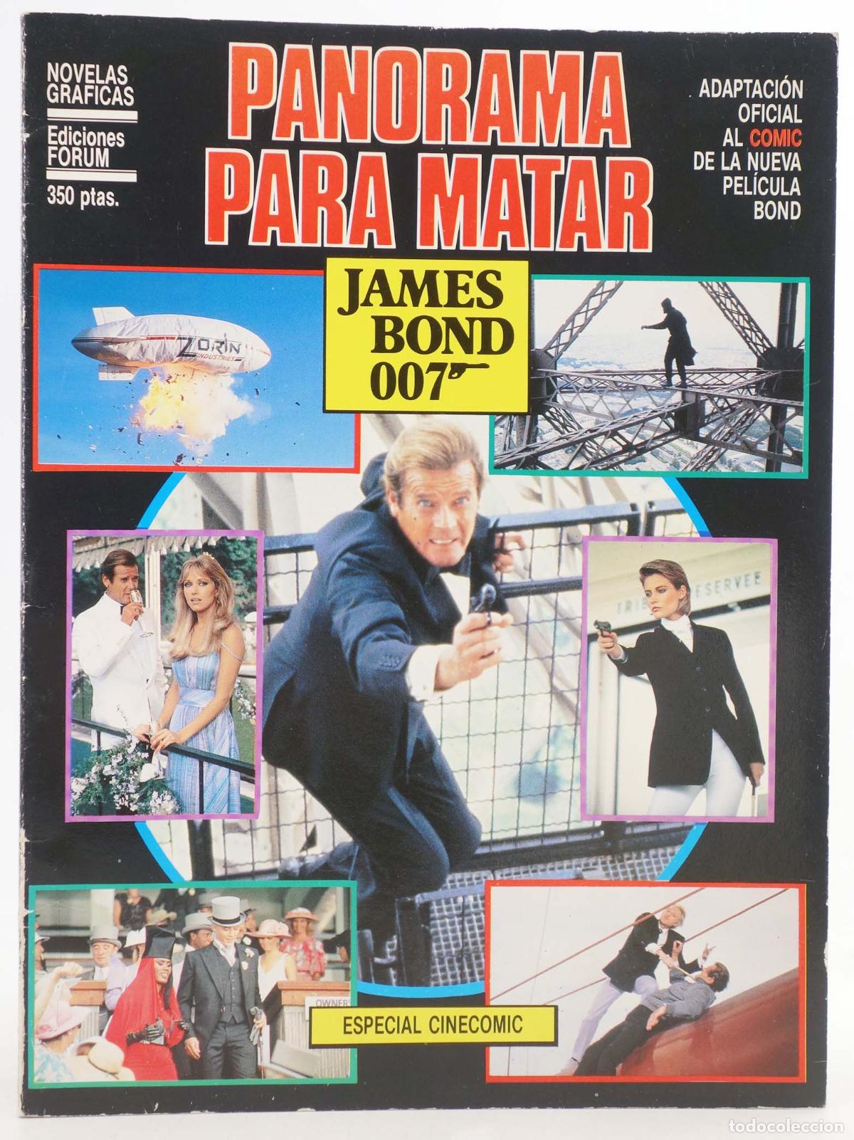 C&oacute;mics: NOVELAS GR&Aacute;FICAS MARVEL 1A SERIE 8. JAMES BOND 007 PANORAMA PARA MATAR. ADAPTACI&Oacute;N OFICIAL AL C&Oacute;MIC