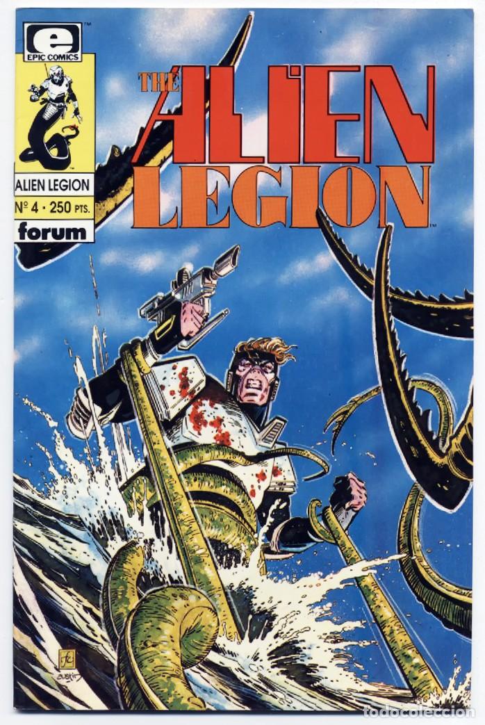 C&oacute;mics: COMIC GRAPA THE ALIEN LEGION N&ordm; 4 EPIC COMICS FORUM PLANETA 1991 36 PAGINAS BUENO