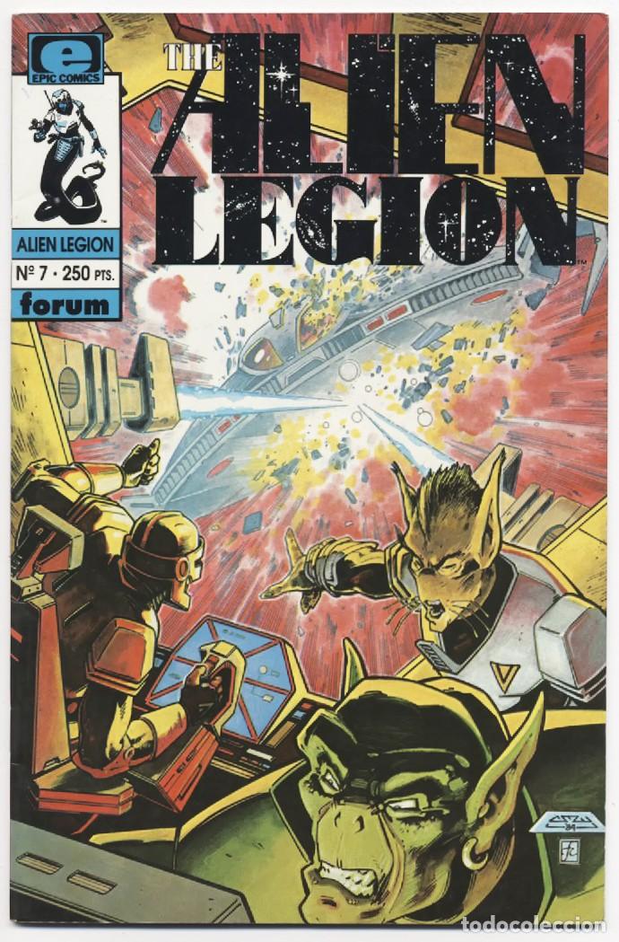 C&oacute;mics: COMIC GRAPA THE ALIEN LEGION N&ordm; 7 EPIC COMICS FORUM PLANETA 1992 36 PAGINAS