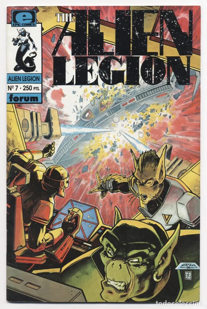 C&oacute;mics: COMIC GRAPA THE ALIEN LEGION N&ordm; 7 EPIC COMICS FORUM PLANETA 1992 36 PAGINAS