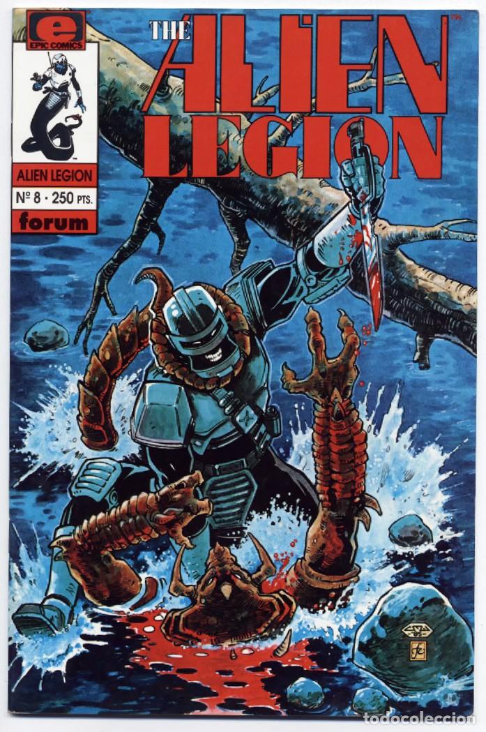 C&oacute;mics: COMIC GRAPA THE ALIEN LEGION N&ordm; 8 EPIC COMICS FORUM PLANETA 1992 36 PAGINAS EXCELENTE