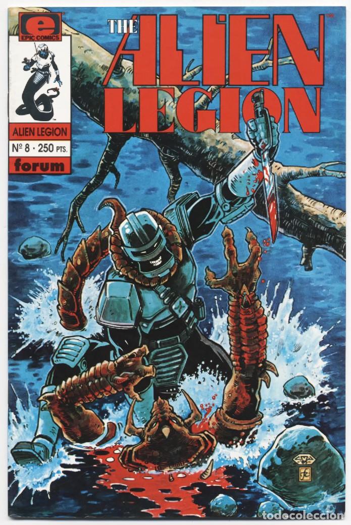 C&oacute;mics: COMIC GRAPA THE ALIEN LEGION N&ordm; 8 EPIC COMICS FORUM PLANETA 1992 36 PAGINAS EXCELENTE