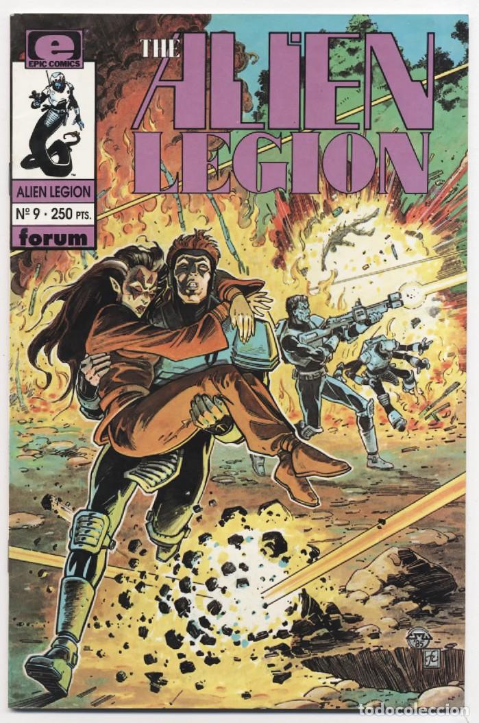 C&oacute;mics: COMIC GRAPA THE ALIEN LEGION N&ordm; 9 EPIC COMICS FORUM PLANETA 1992 36 PAGINAS EXCELENTE