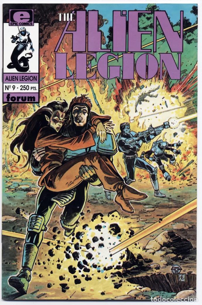 C&oacute;mics: COMIC GRAPA THE ALIEN LEGION N&ordm; 9 EPIC COMICS FORUM PLANETA 1992 36 PAGINAS EXCELENTE