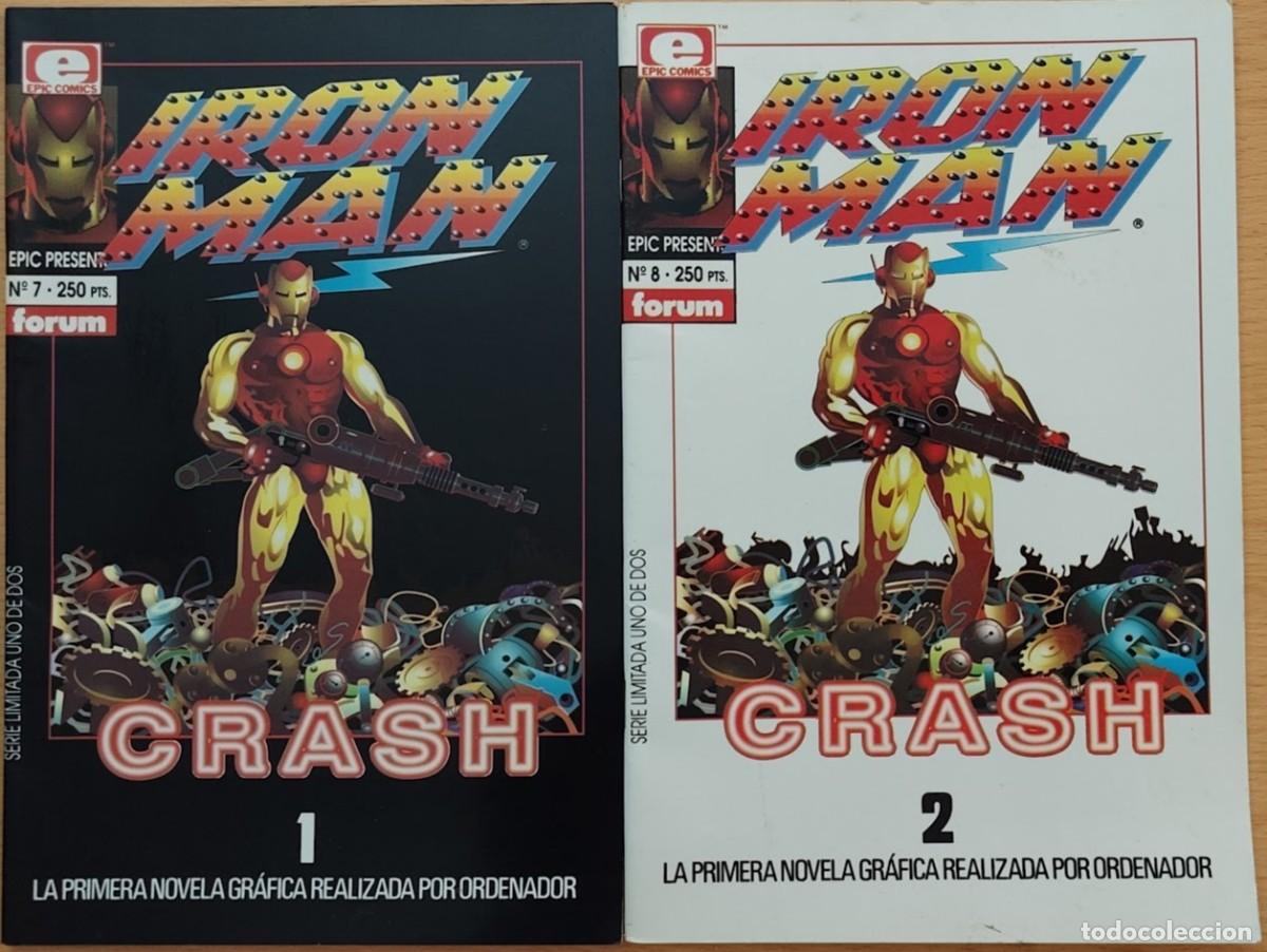C&oacute;mics: EPIC PRESENTA 7 Y 8, IRON MAN: CRASH. FORUM